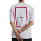Men`s Club Graphic Tennis Top White Apparel On