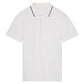 Men`s Courtside Tennis Polo White Apparel On