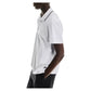 Men`s Courtside Tennis Polo White Apparel On