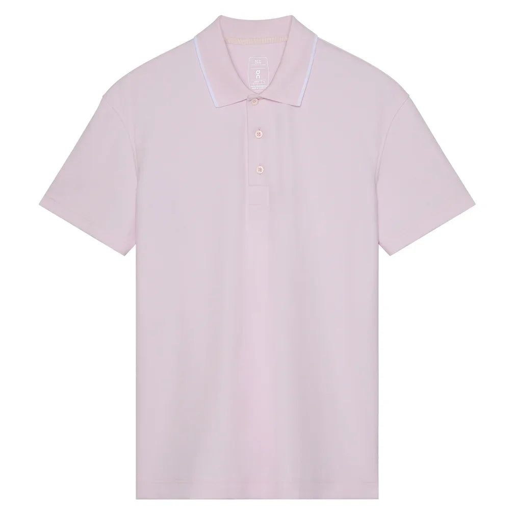 Men`s Courtside Tennis Polo Orchid Apparel On