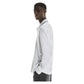 Men`s Courtside Long Sleeve Tennis Polo White Apparel On