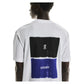 Men`s Club Court Tennis Top White and Indigo Apparel On