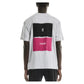 Men`s Club Court Tennis Top Heather Gray and Pink Apparel On