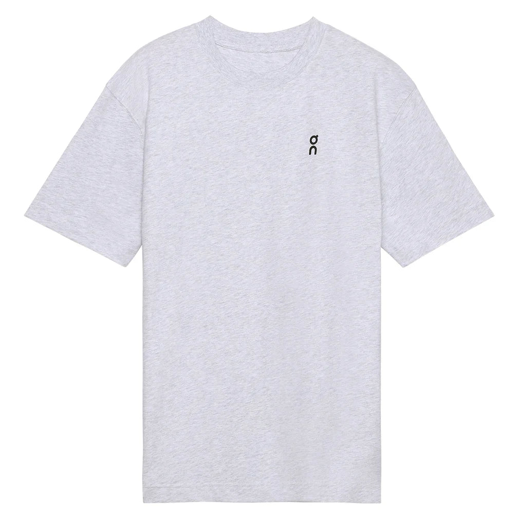 Men`s Club Court Tennis Top Heather Gray and Pink Apparel On