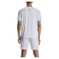 Men`s Courtside Tennis Top White Apparel On