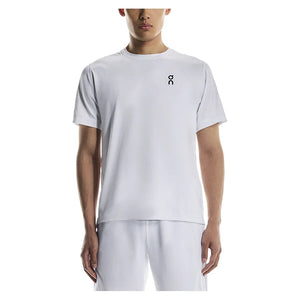 Men`s Courtside Tennis Top White Apparel On