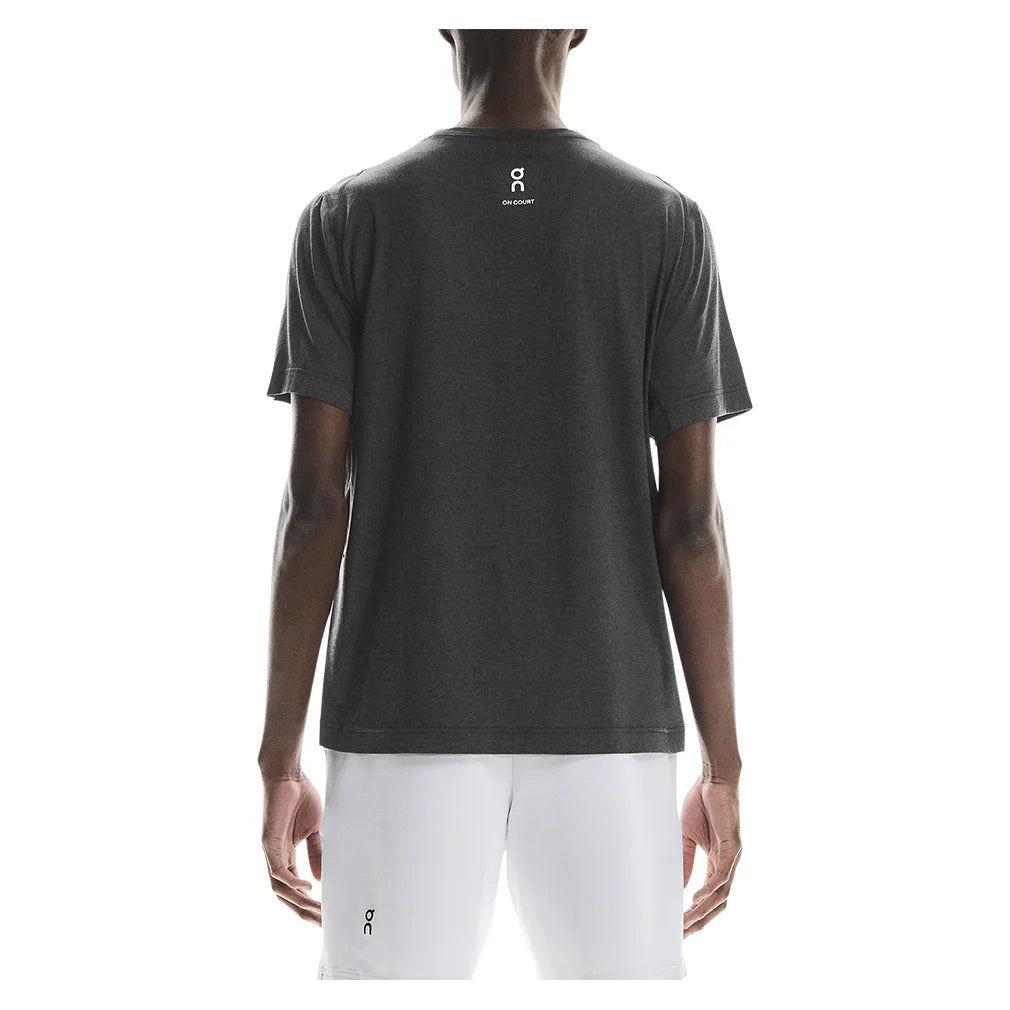 Men`s Courtside Tennis Top Slate Apparel On