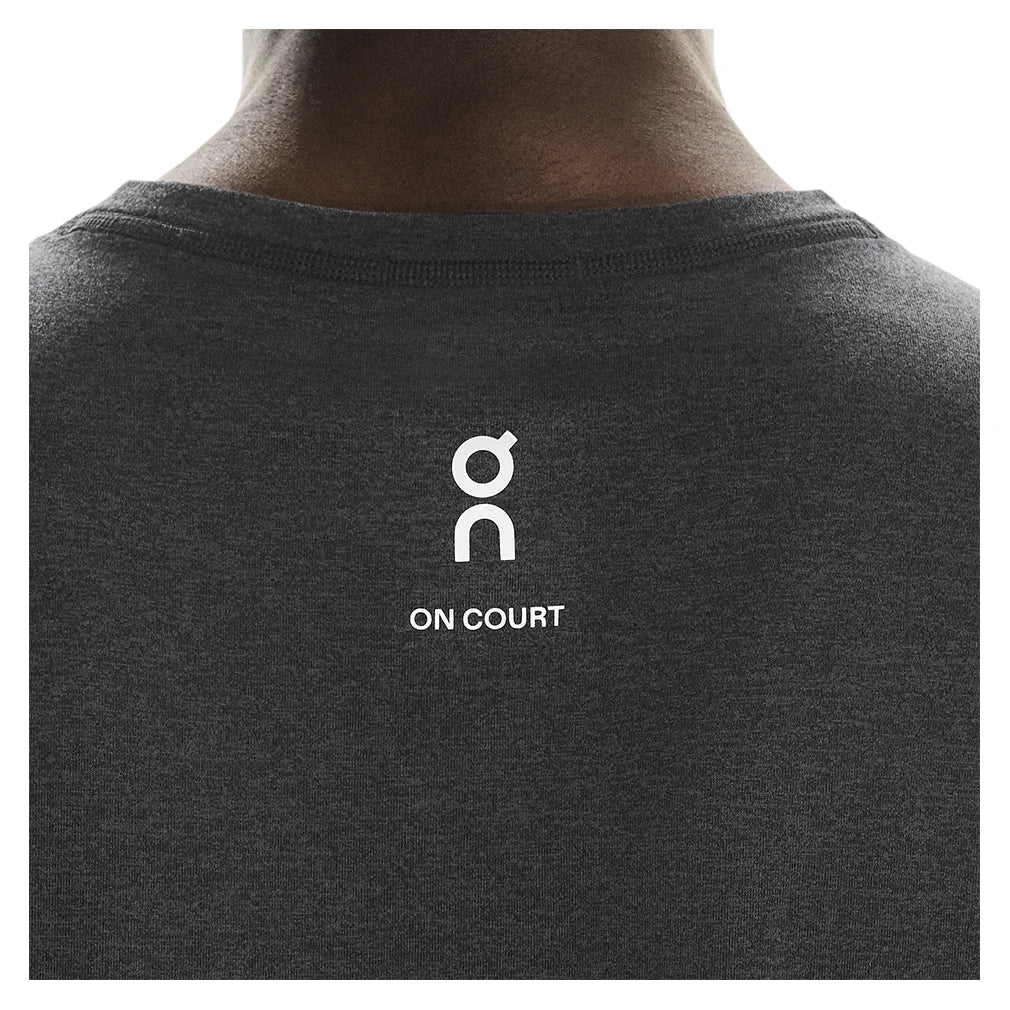 Men`s Courtside Tennis Top Slate Apparel On