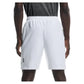 Men`s Courtside Tennis Shorts White Apparel On