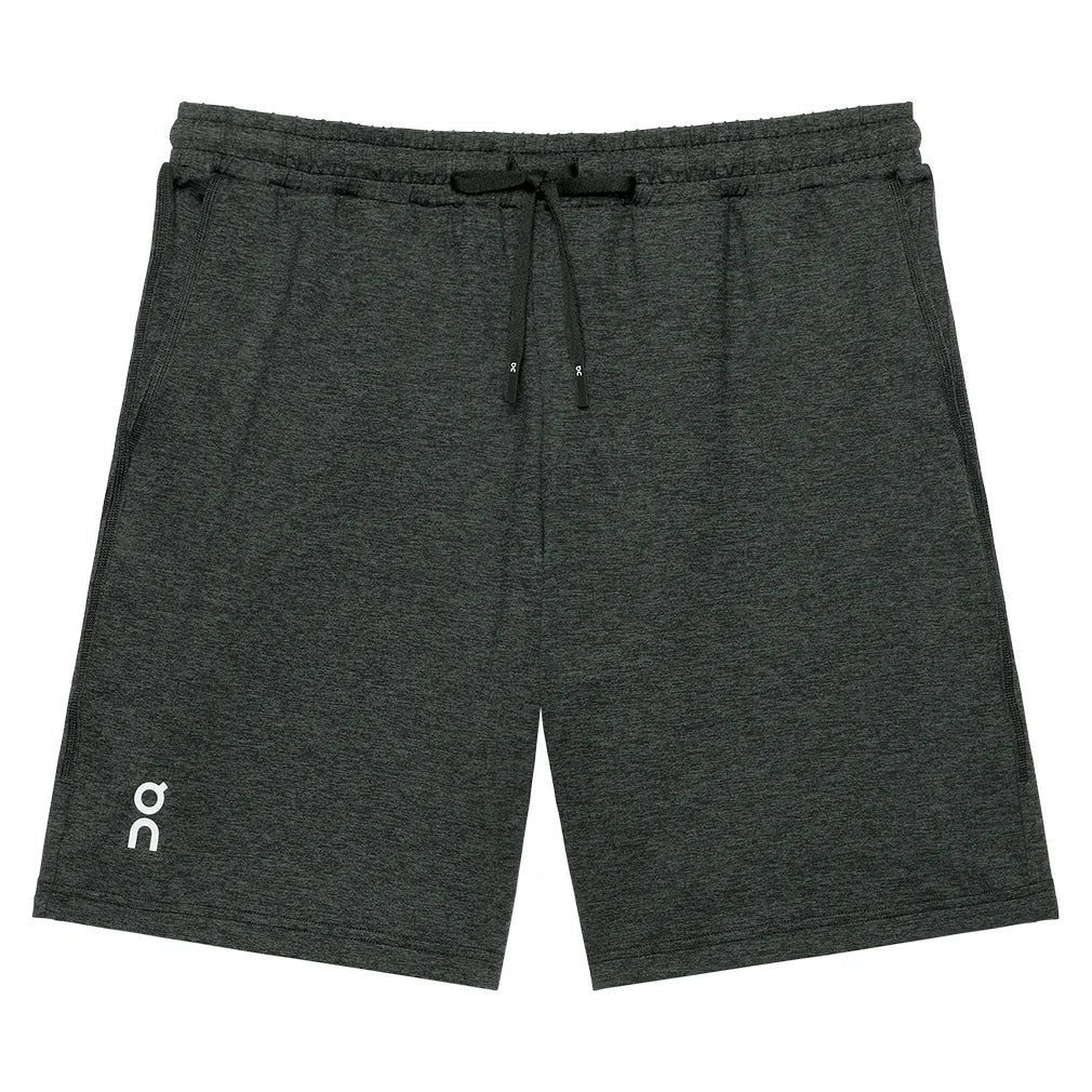 Men`s Courtside Tennis Shorts Slate Apparel On