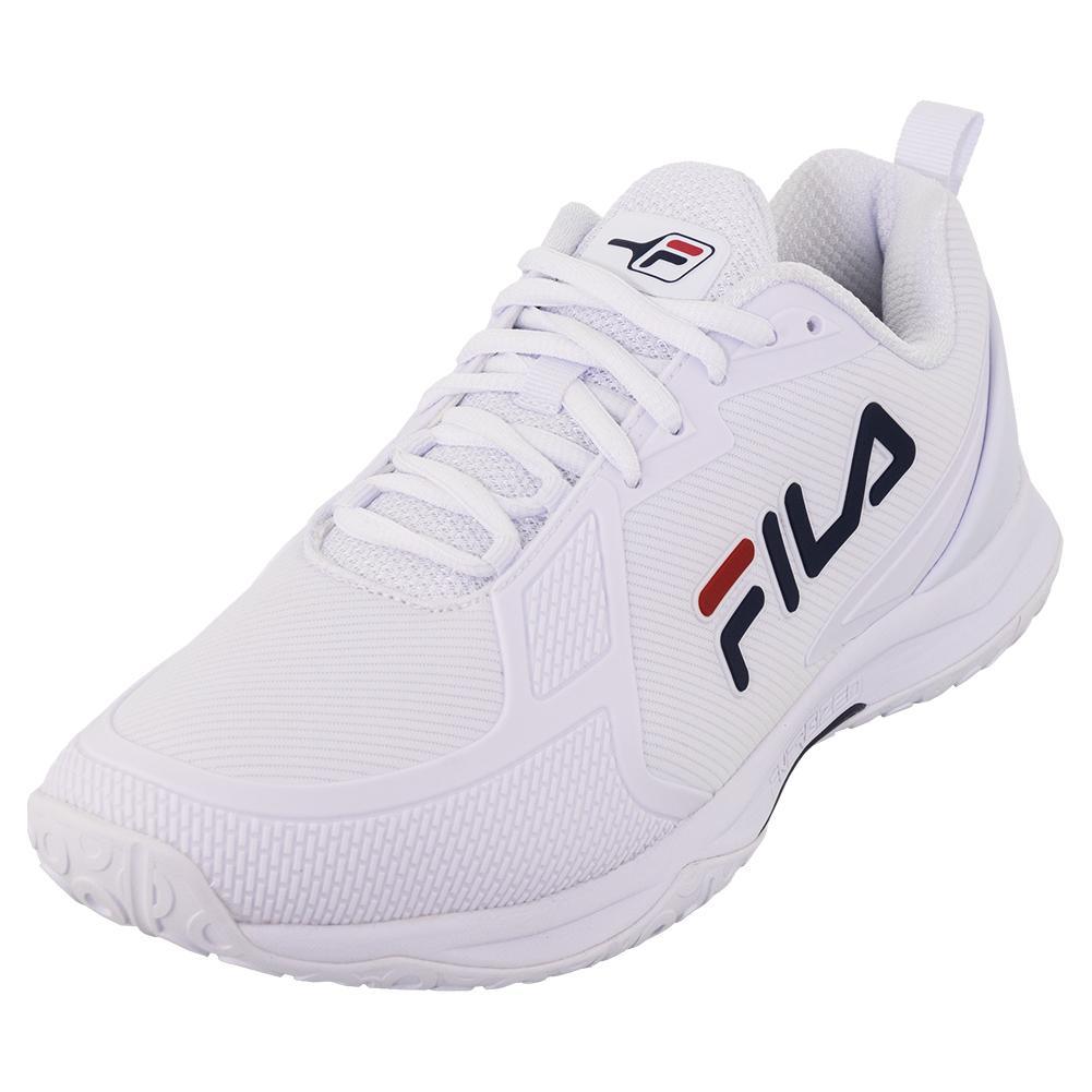 Men's Volley Burst Pickleball Shoes White Footwear Fila