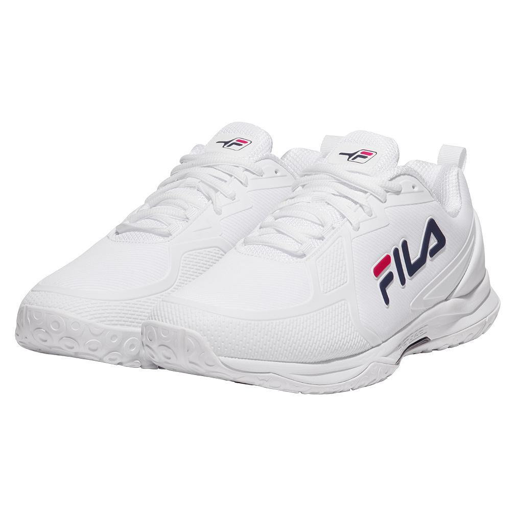 Men's Volley Burst Pickleball Shoes White Footwear Fila