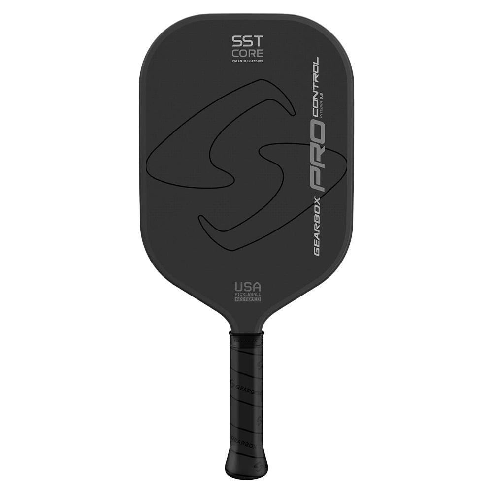 Pro Control Integra 8.0 oz Pickleball Paddle Gold Racquets Gearbox