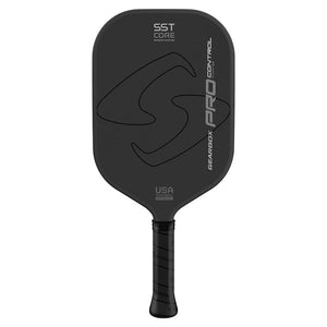 Pro Control Integra 8.0 oz Pickleball Paddle Gold Racquets Gearbox