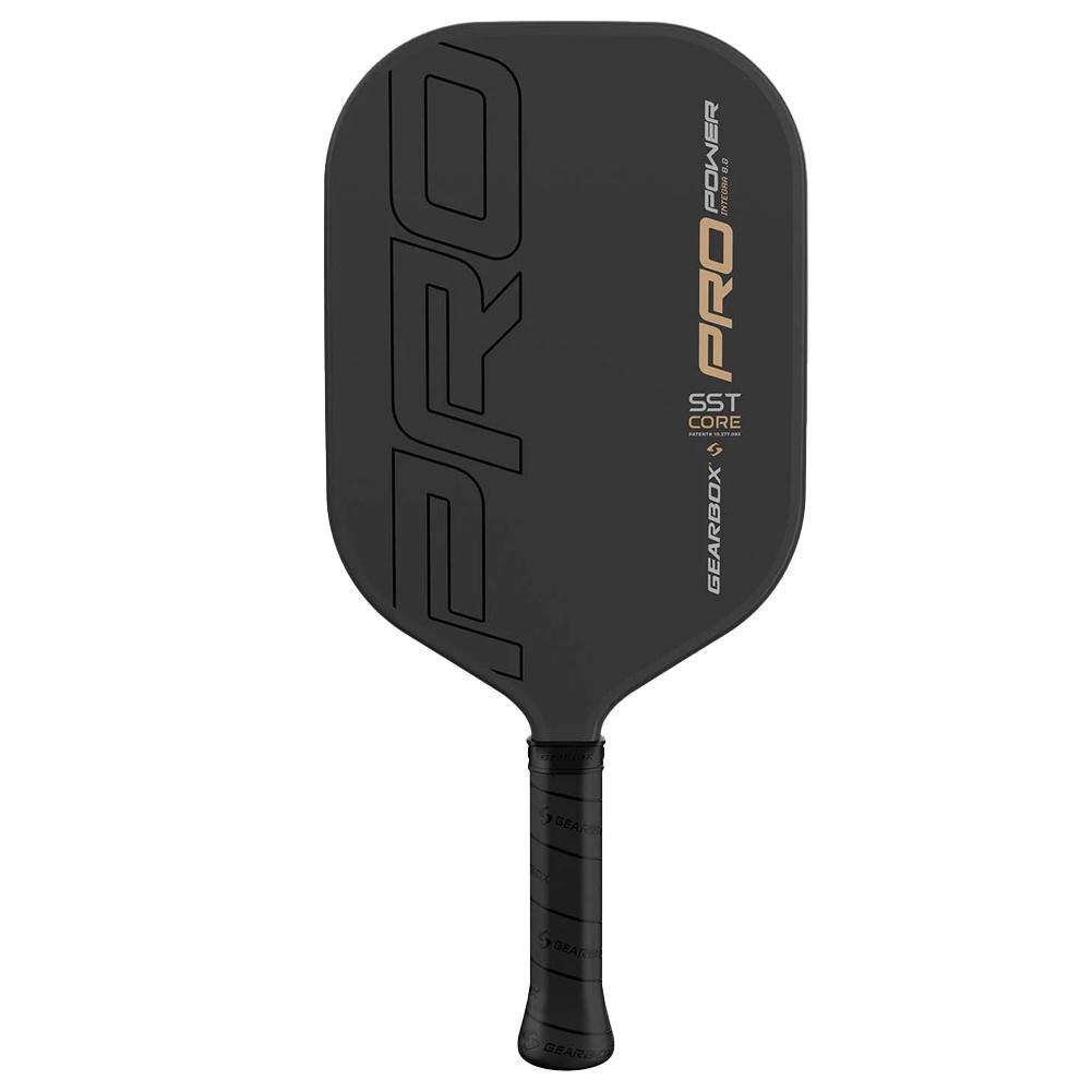 Pro Power Integra 8.0 oz Pickleball Paddle Gold Racquets Gearbox