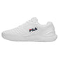 Men's Axilus 3 Tennis Shoes White and Navy Footwear Fila