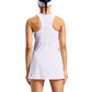 Women`s Court Tennis Dress Apparel On