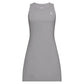 Women`s Court Tennis Dress Lilac Apparel On