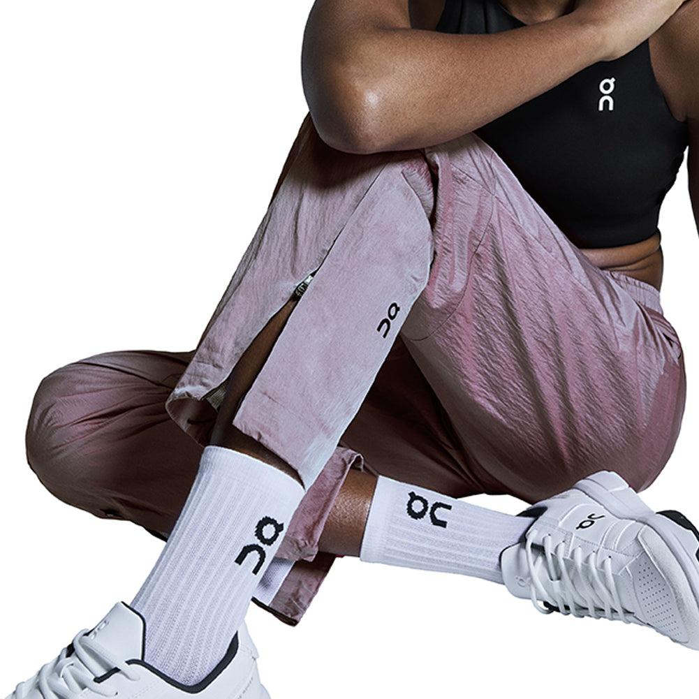 Women`s Courtside Tennis Pant Pink Apparel On