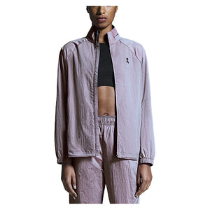 Women`s Courtside Tennis Jacket Pink Apparel On