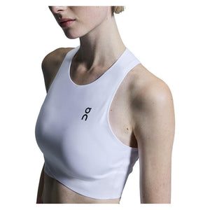 Women`s Court Crop Tennis Top Apparel On