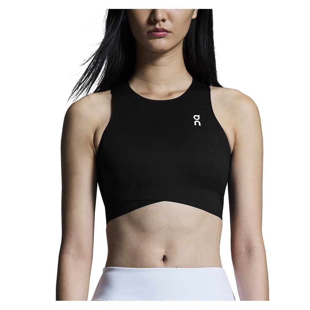 Women`s Court Crop Tennis Top Apparel On