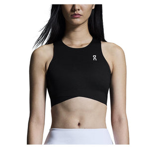 Women`s Court Crop Tennis Top Apparel On