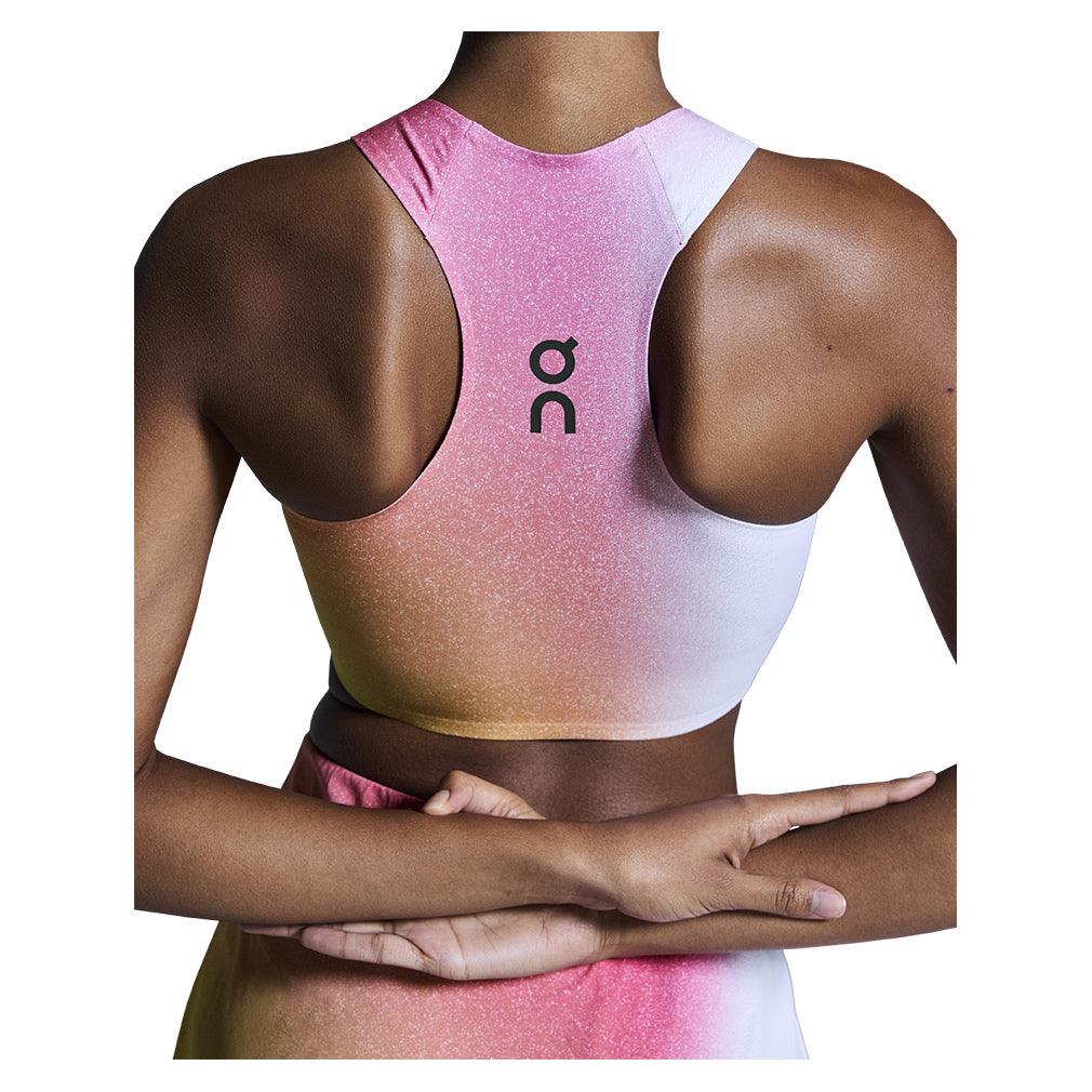 Women`s Court Crop Tennis Top Apparel On