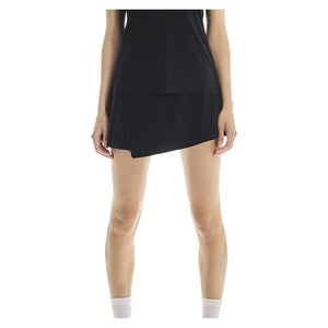 Women`s Court Side Pleat Tennis Skort Black Apparel On