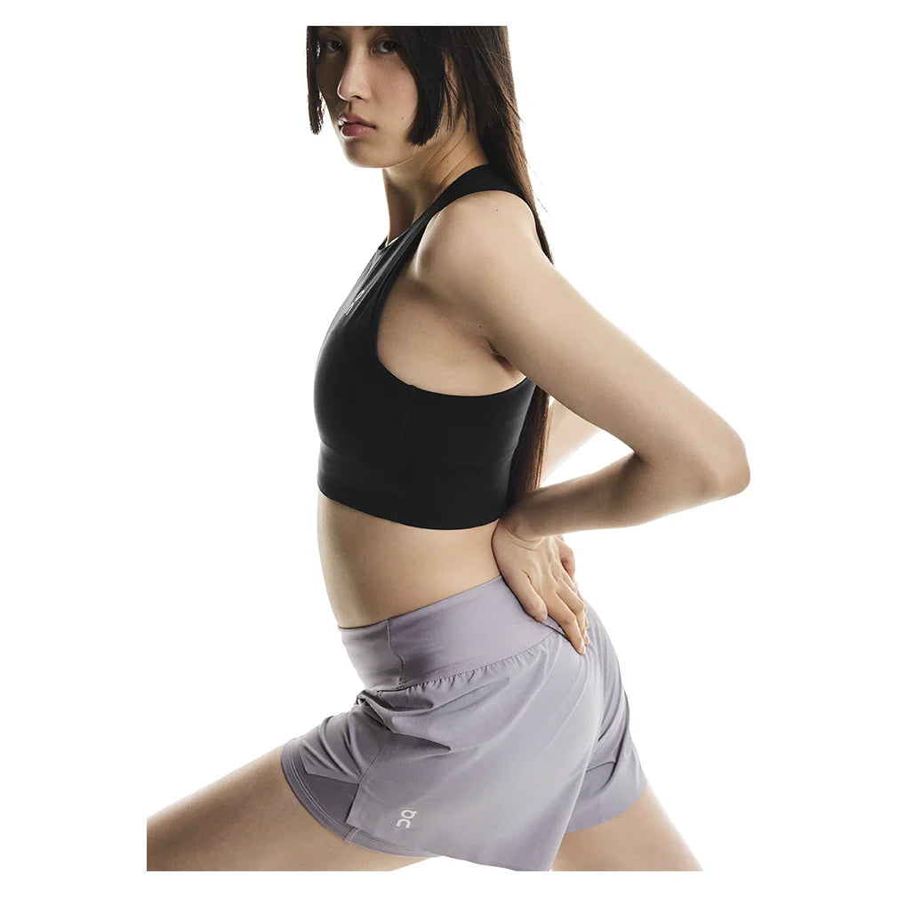 Women`s Court Tennis Shorts Lilac Apparel On