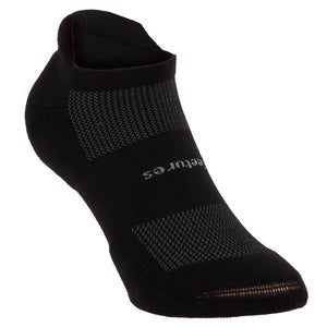 Original No SHOW TAB SOCKS BLACK Socks Feetures
