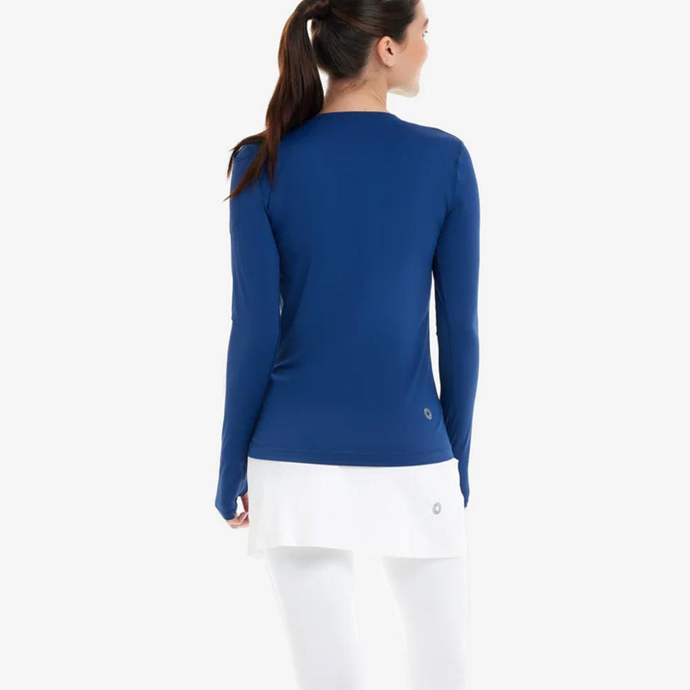 Women`s 24/7 Long Sleeve Tennis Crew Apparel BloqUV