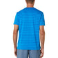 Men`s Court Stripe Short Sleeve Tennis Top Apparel Asics