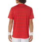 Men`s Court Stripe Short Sleeve Tennis Top Apparel Asics