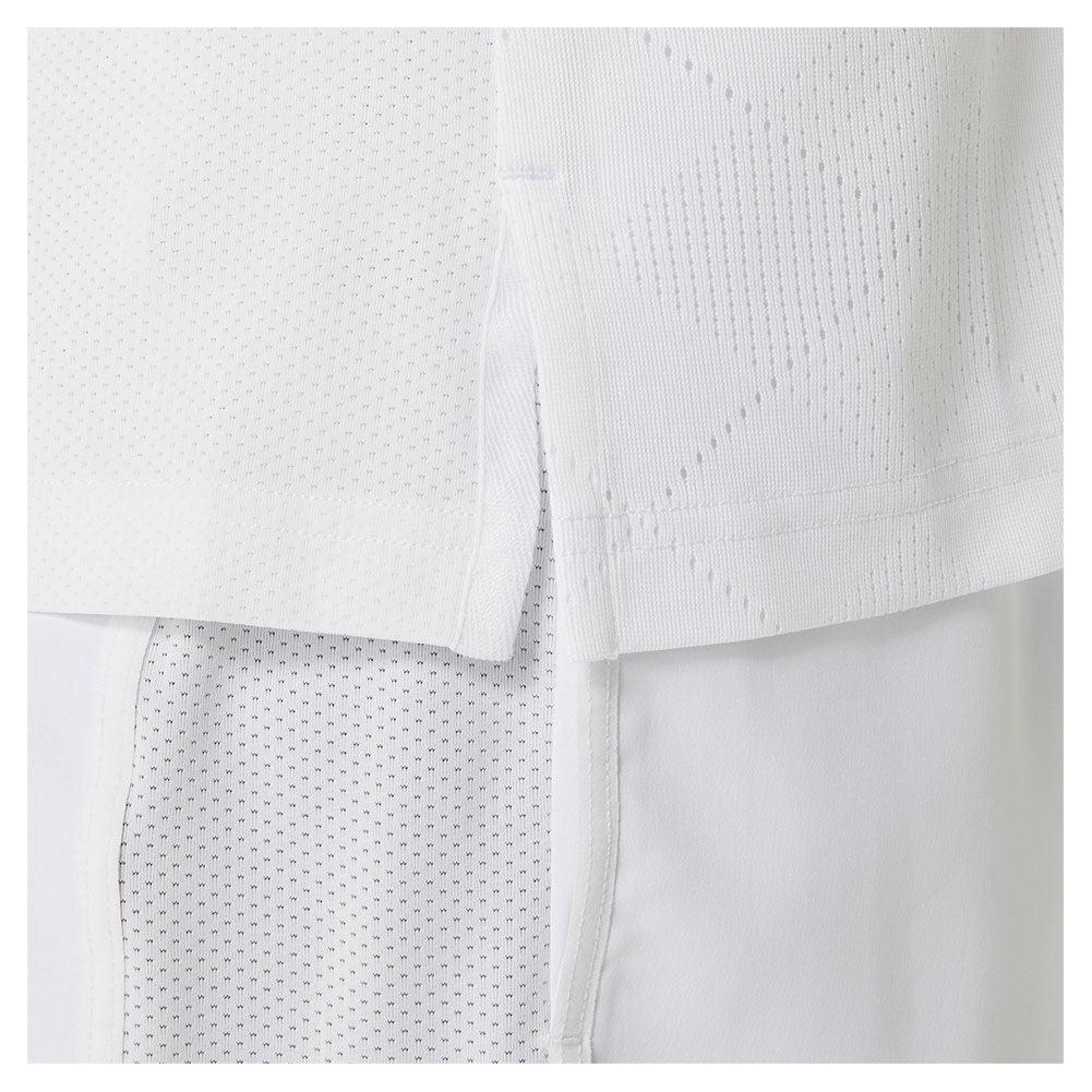 Men`s Match Actibreeze Tennis Polo Brilliant White Apparel Asics