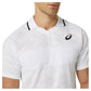 Men`s Match Actibreeze Tennis Polo Brilliant White Apparel Asics
