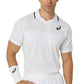 Men`s Match Actibreeze Tennis Polo Brilliant White Apparel Asics