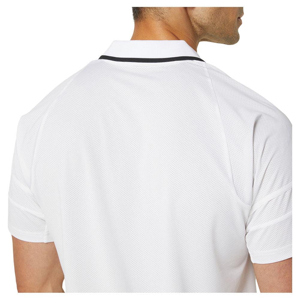 Men`s Match Actibreeze Tennis Polo Brilliant White Apparel Asics