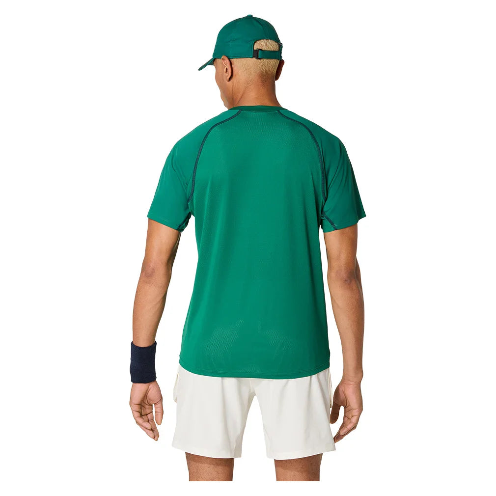 Men`s Match Actibreeze Short Sleeve Tennis Top Apparel Asics