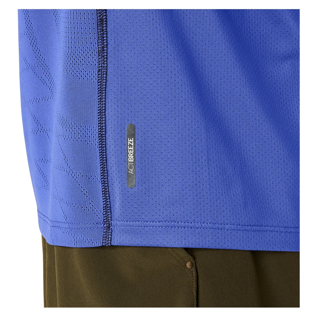 Men`s Match Actibreeze Short Sleeve Tennis Top Apparel Asics