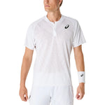 Men`s Match Actibreeze Tennis Polo Brilliant White Apparel Asics