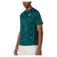 Men`s Game Short Sleeve Tennis Top Saxon Green Apparel Asics