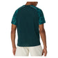 Men`s Game Short Sleeve Tennis Top Saxon Green Apparel Asics