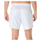 Men`s Match 7 Inch Tennis Short Brilliant White Apparel Asics