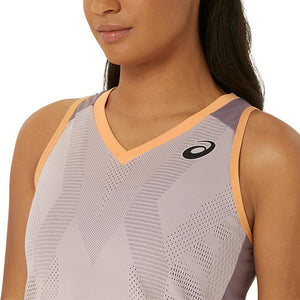 Women's Match Actibreeze Tennis Tank Watershed Rose Apparel Asics