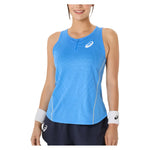 Women`s Match ACTIBREEZE Tennis Tank Blue Coast Apparel Asics