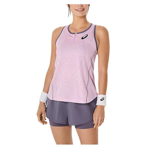 Women`s Match ACTIBREEZE Tennis Tank Light Ube Apparel Asics