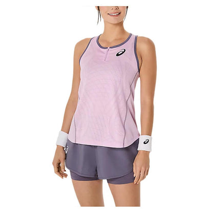 Women`s Match ACTIBREEZE Tennis Tank Light Ube Apparel Asics