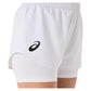 Women`s Match Tennis Short Brilliant White Apparel Asics