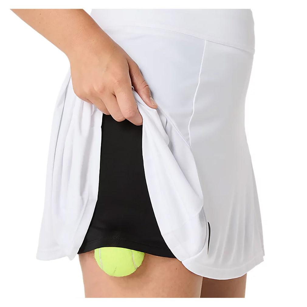 Women`s Match Tennis Skort Brilliant White Apparel Asics